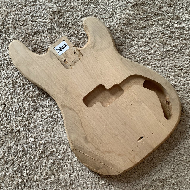 PB Bass Right Hand Version 4 String Electric Bass Body Unfinished